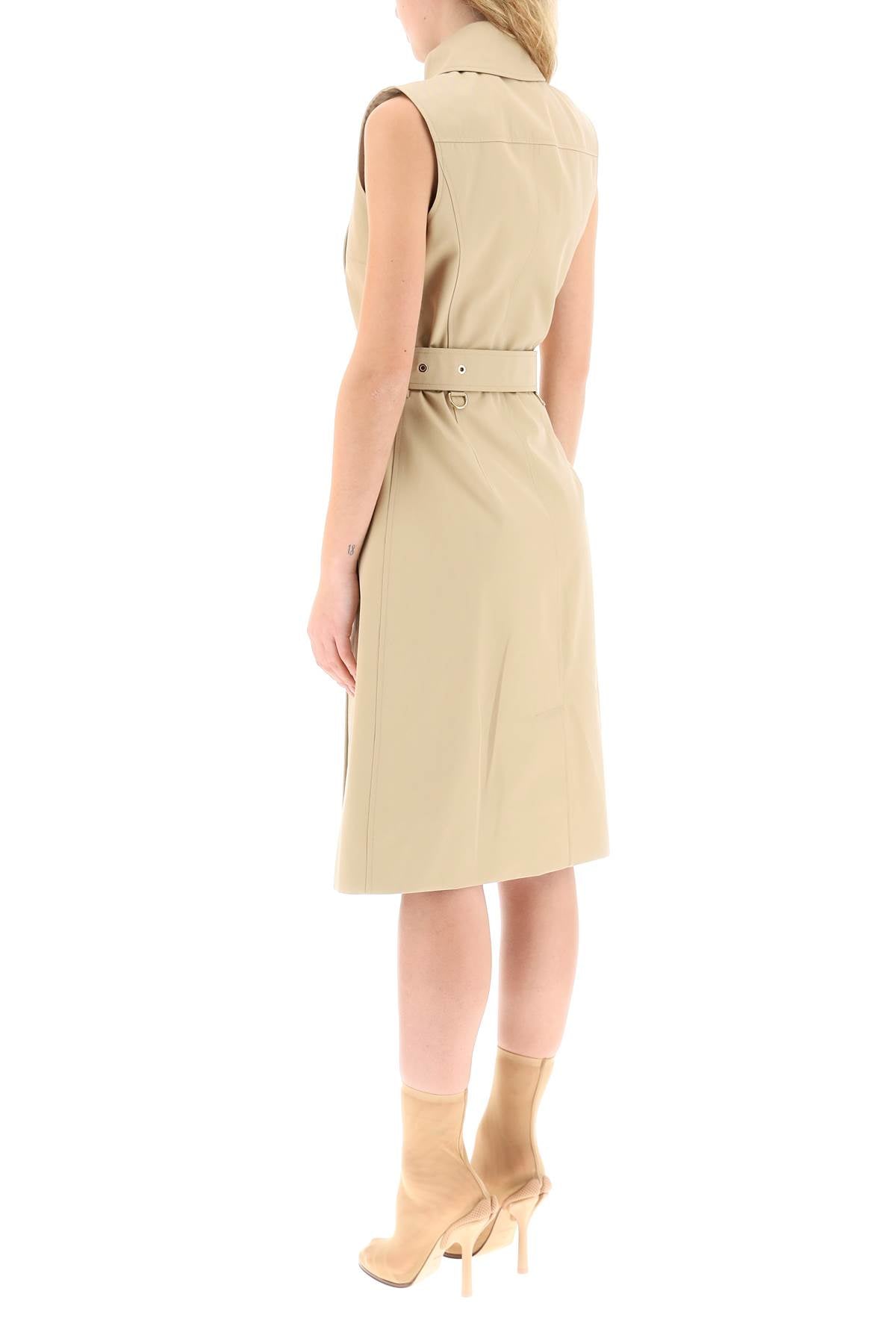 Burberry Gabardine Trench Dress for Women | Classic Waterproof Raincoat | Perfect for Office, Travel & Formal Occasions