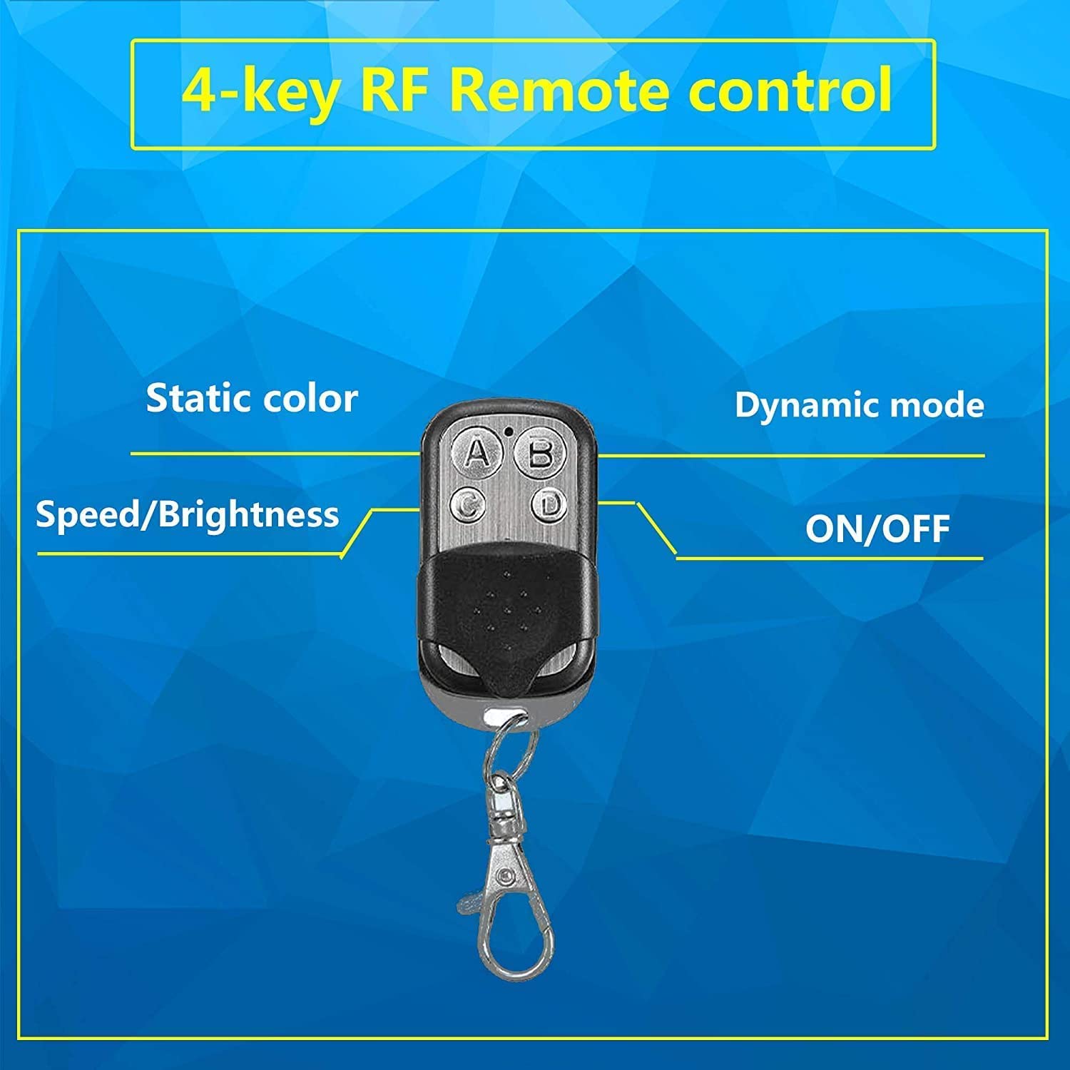 4Pcs 15.5in RGBW Wheel Ring Lights with Braking Function - IP68 Waterproof RGB + White LED Wheel Well Lights, Rim Lights, Tire Lights - APP & RF Remote Control for Truck, Car, SUV, Pickup - Perfect for Off-Roading, Car Shows & Night Driving