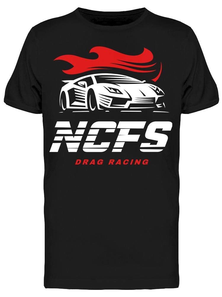 Men's Drag Racing NCFS Graphic T-Shirt - Cool Streetwear Tee for Car Enthusiasts & Racing Fans - Perfect for Casual Wear, Car Shows & Motorsport Events