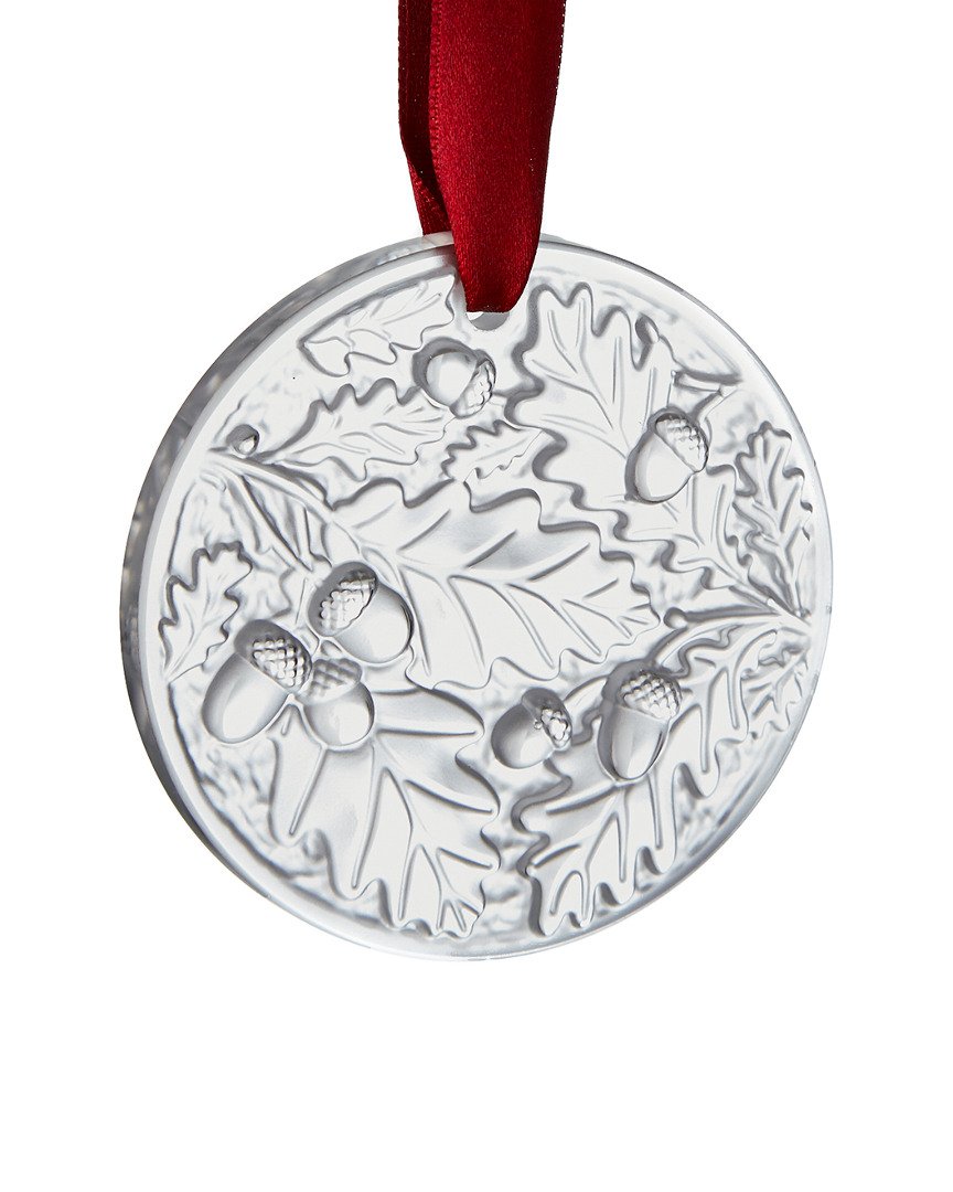 Lalique 2016 Crystal Clear Christmas Ornament - Elegant Holiday Tree Decoration for Home, Party & Gift Giving