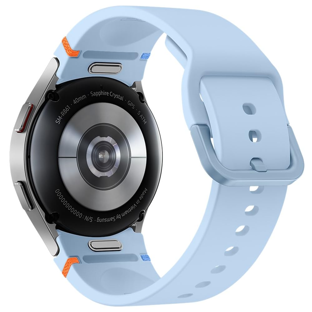 SAMSUNG Galaxy Watch FE 40mm Bluetooth Smartwatch - AI Fitness Tracker with BIA Sensor, Heart Rate Monitor, Sleep Tracking & Personalized HR Zones | Latin America Version 2024 (Silver) | Perfect for Workouts, Running, Sleep Analysis & Daily Activity Tracking