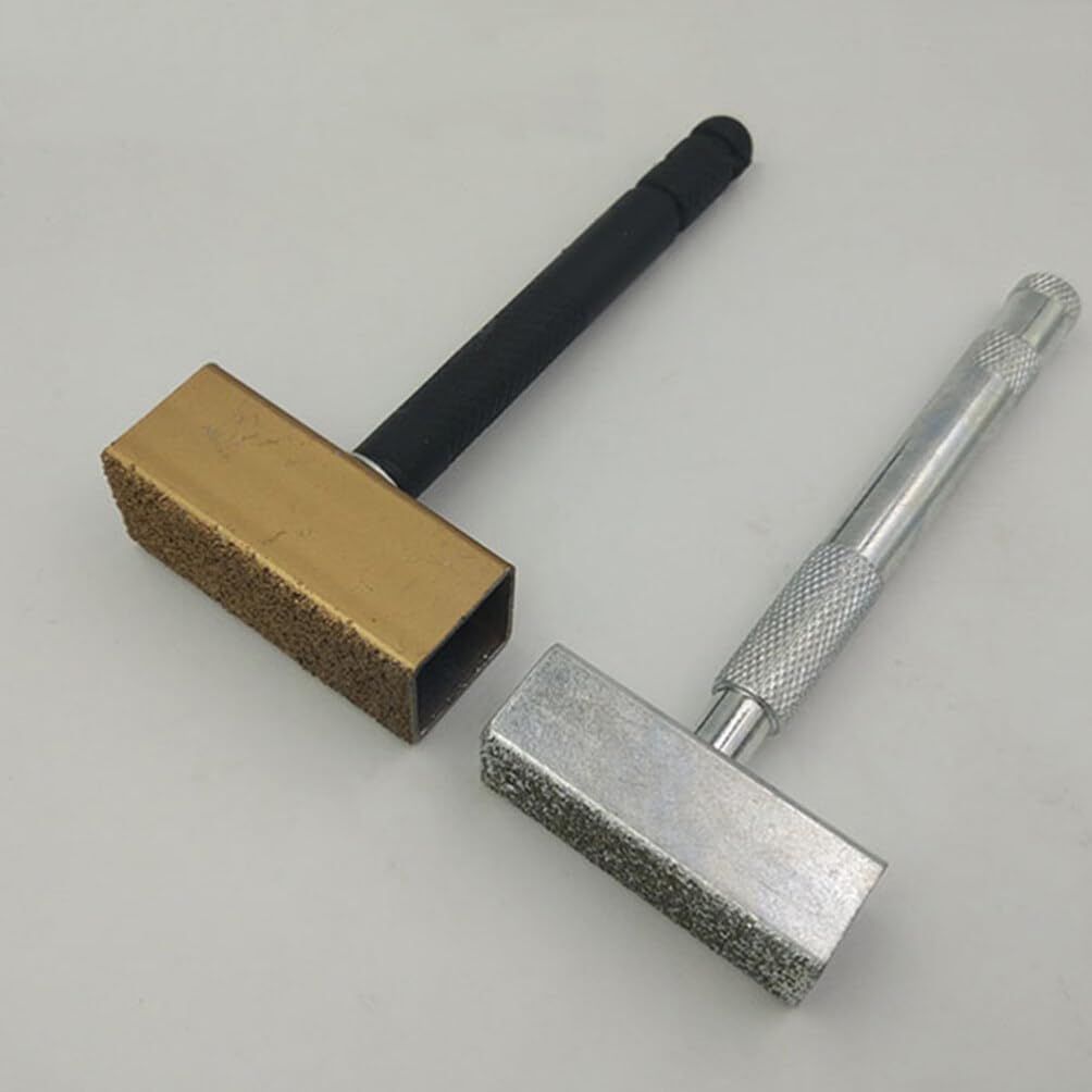 Diamond Grinding Wheel Dresser Tool - Flat Diamond Coated Surface for Truing, Deburring & Sharpening Wheels - Perfect for Metalworking, Woodworking & DIY Projects