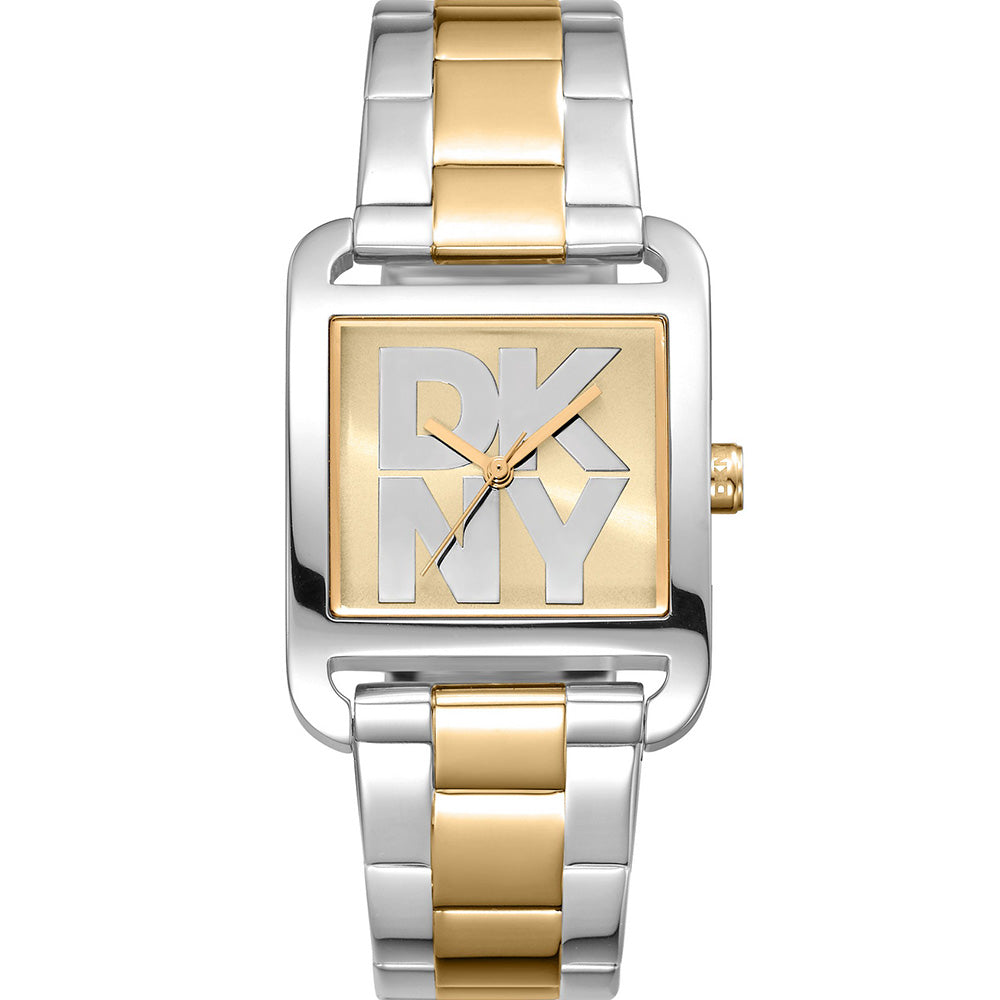 DKNY City Maxi DK1L001M0075 Women's Fashion Watch - Elegant Stainless Steel Bracelet, Water Resistant, Perfect for Office & Evening Events