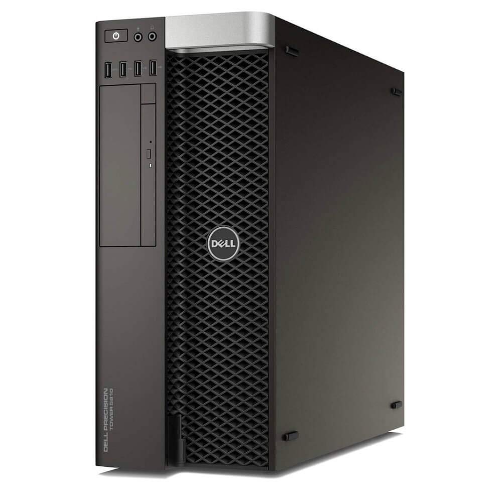 Refurbished Dell Precision 5810 Workstation - Intel Xeon E5-1620 V3 3.5GHz, 16GB RAM, 1TB SSD, NVIDIA Quadro K2200, Windows 10 Pro - Ideal for AutoCAD, 3D Modeling & Engineering Design Workstations