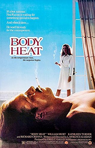 Body Heat (1981) - Classic Movie Poster - Vintage Film Memorabilia for Home Theater & Office Decor