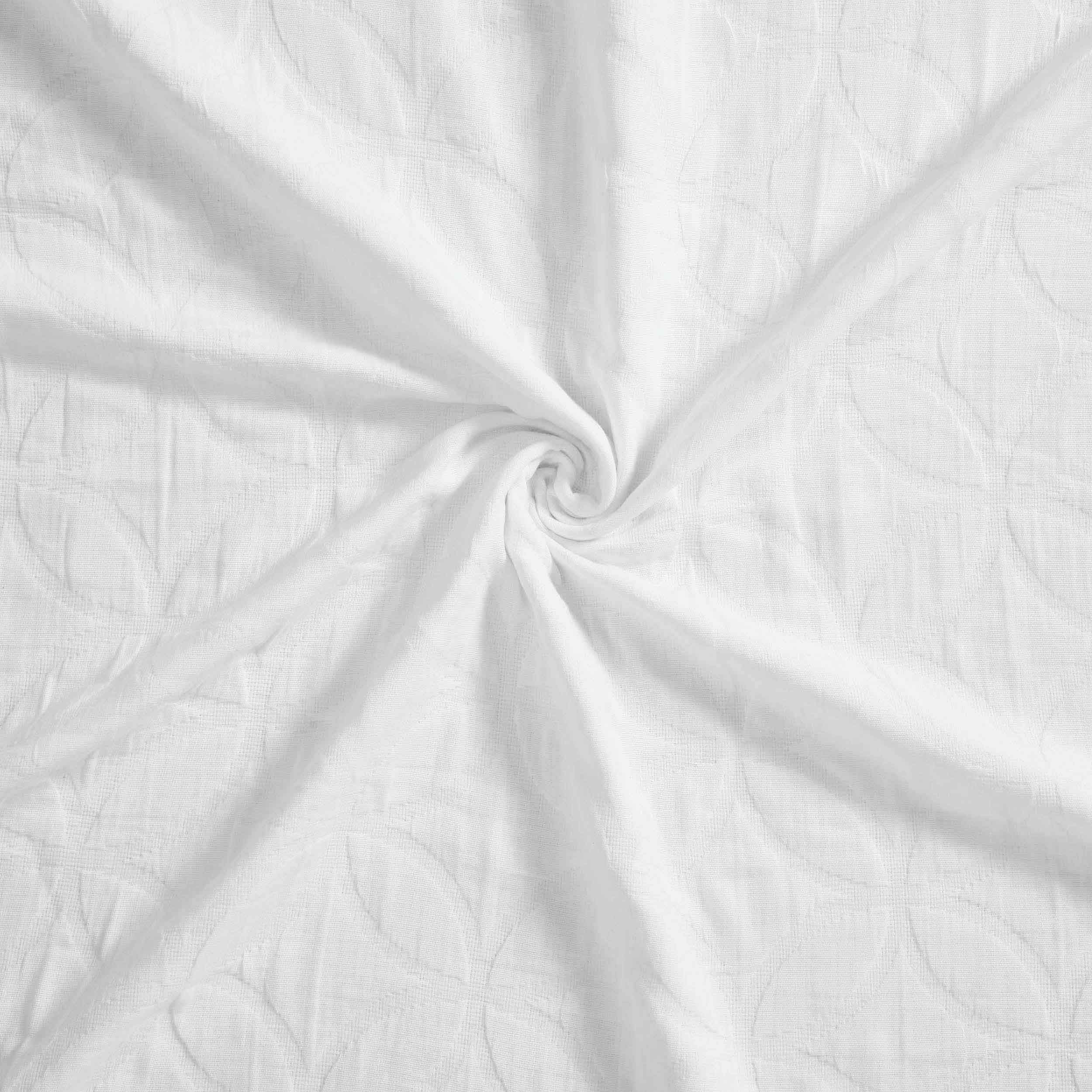 Serenity Cotton Matelasse Celtic Circle Airy Bedspread Set - Queen Size Lightweight Quilted Coverlet with All-Over Embroidery for Bedroom Decor, Guest Room & Cozy Home Styling