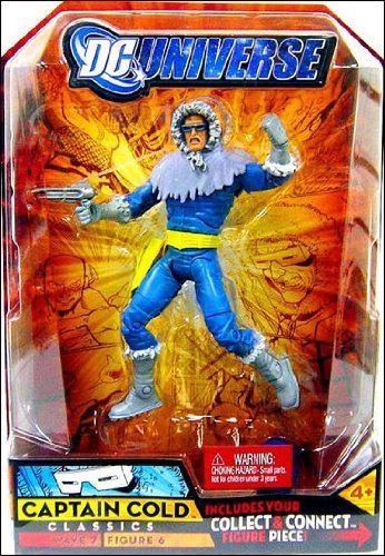 Mattel DC Universe Captain Cold Action Figure - 6-Inch Collectible Toy for Fans & Display - Perfect for DC Comics Collectors, Gift Giving & Home Decor