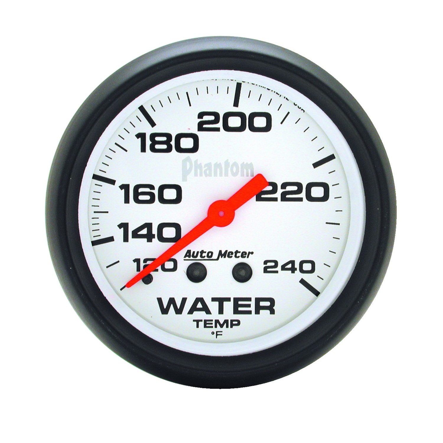 Auto Meter 5832 Phantom Mechanical Water Temperature Gauge - 2-1/16