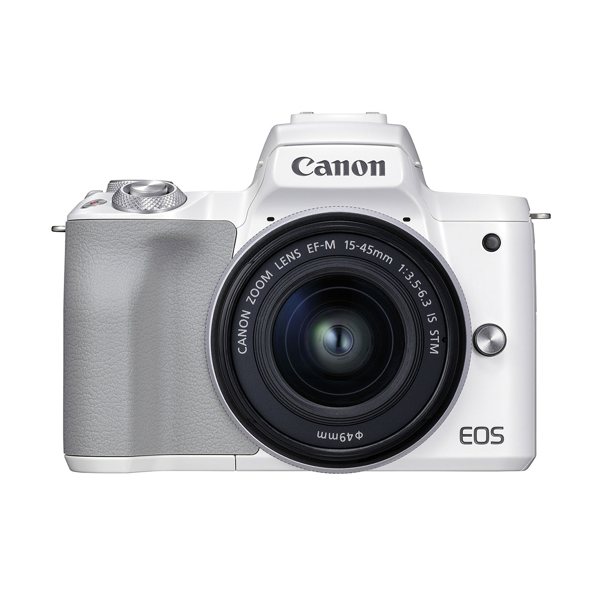 Canon EOS M50 Mark II Mirrorless Camera with 15-45mm Lens Kit (White) - Perfect for Vlogging, Travel Photography & Content Creation
