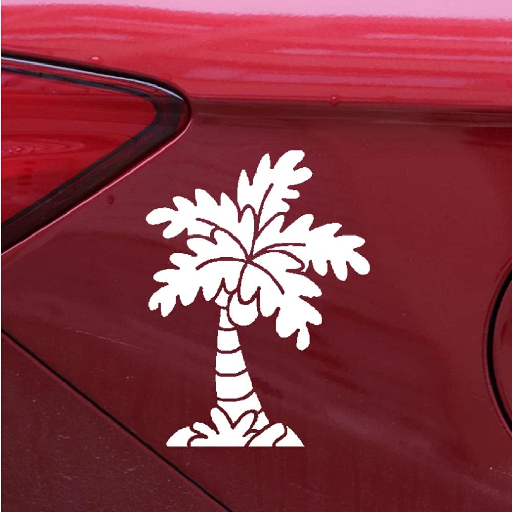 5Pcs Car Decal Vinyl Sticker - 12.5CM x 16.5CM Tree Design for Car Decoration, Laptop, Water Bottle, and Phone