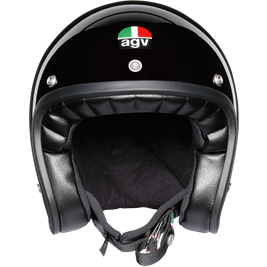 AGV X70 Mono Black Full Face Motorcycle Helmet - Lightweight & DOT Approved for Street & Racing Use