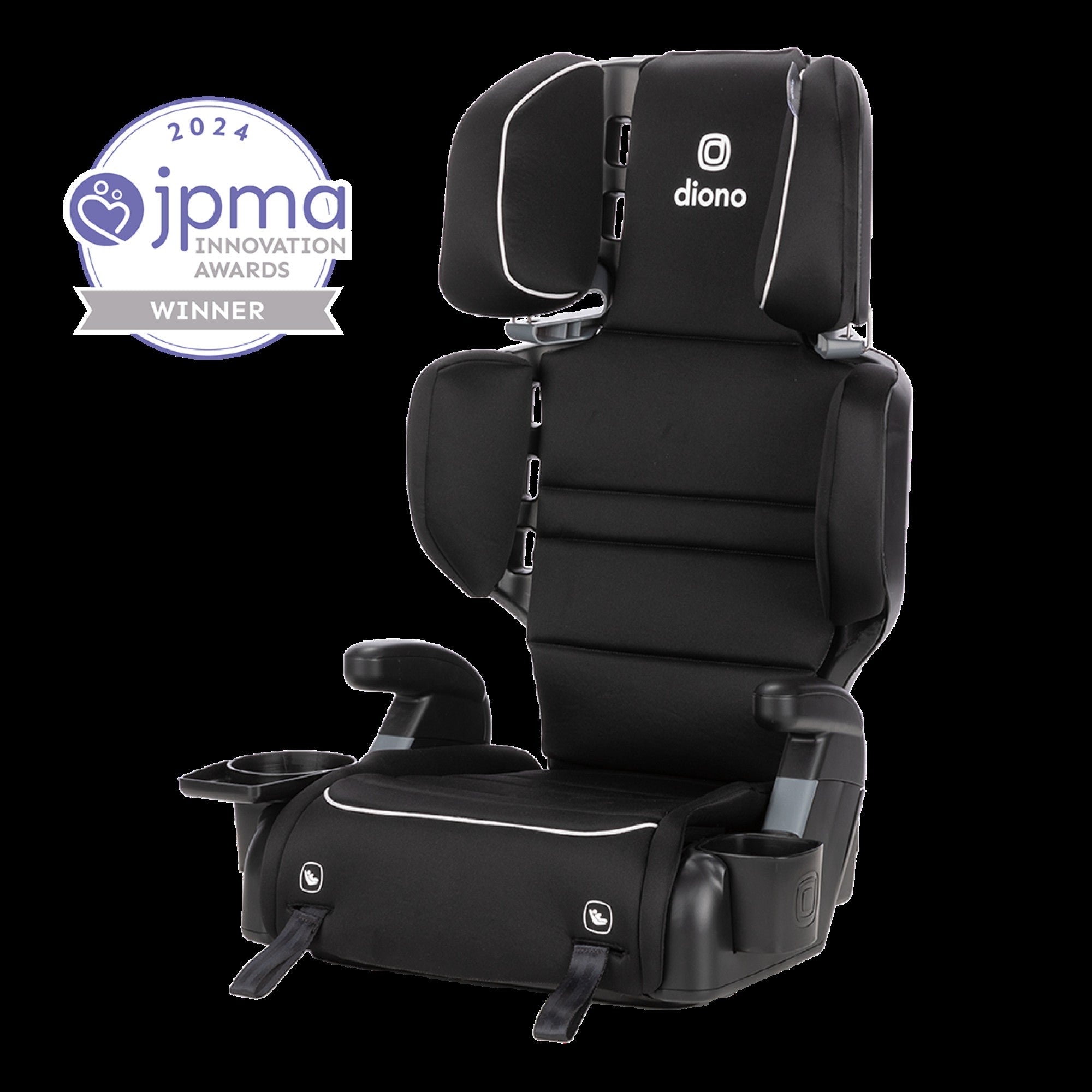 Diono Connect3 RXT High Back Booster Car Seat for Kids - Safe & Comfortable Convertible Booster for Toddlers to Big Kids | Perfect for Travel, School & Family Road Trips