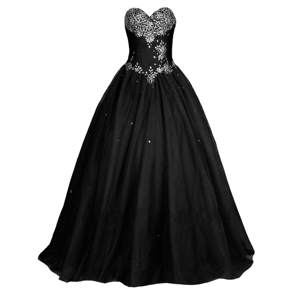 Kivary® Elegant Long Ball Gown with Corset - Quinceanera, Prom, Pageant & Formal Dresses for Women | Perfect for Weddings, Galas and Special Occasions
