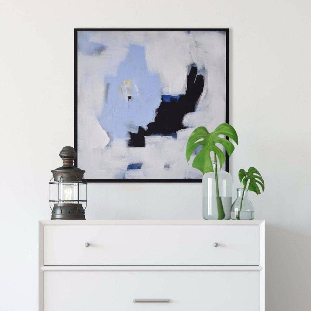 Original Abstract Art Painting - Unique Handmade Canvas Wall Decor for Living Room, Bedroom & Office | Modern Home & Office Decor
