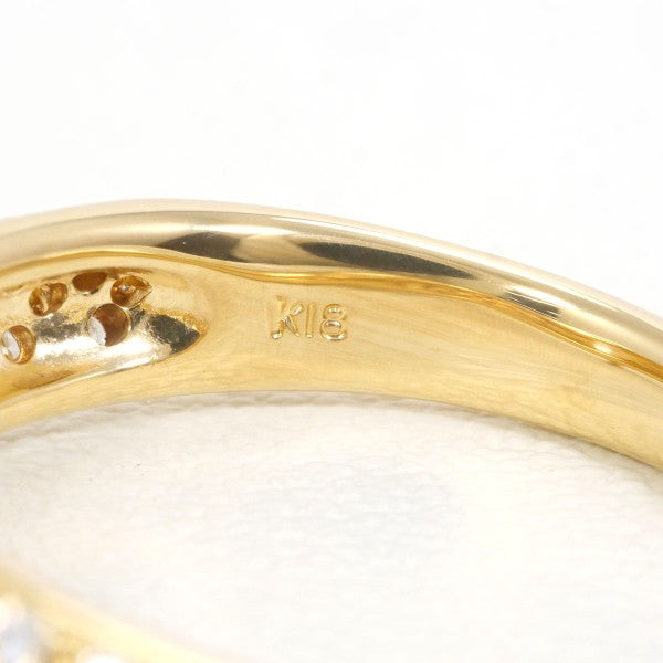 18K Yellow Gold Diamond Ring for Women - Elegant Solitaire Engagement & Wedding Band - Perfect for Proposals, Anniversaries, and Special Occasions