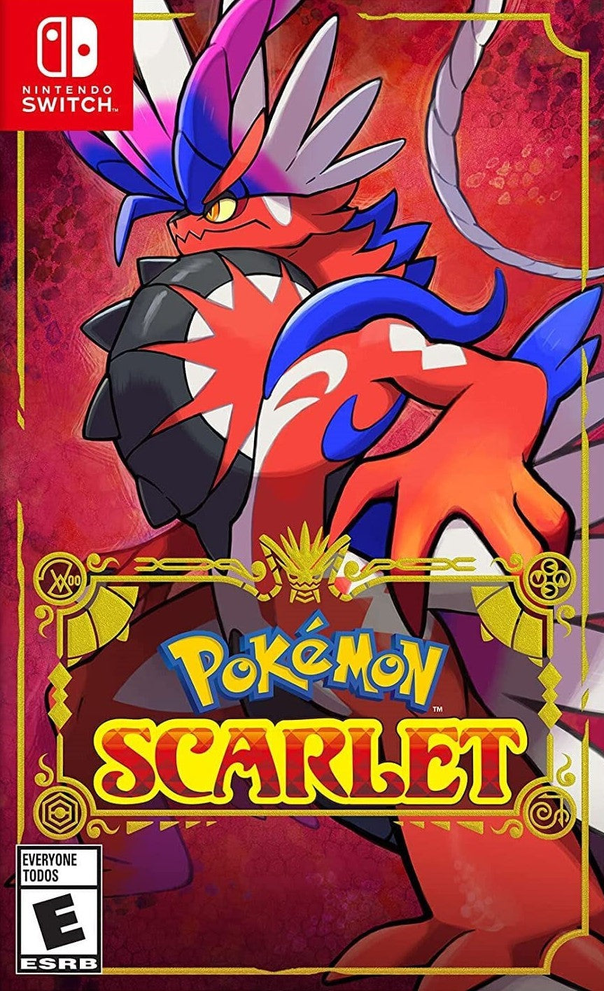 Used Pokemon Scarlet Nintendo Switch Game - Authentic Pre-Owned RPG Adventure for Nintendo Switch | Perfect for Collectors & Gamers | Play at Home or On-The-Go