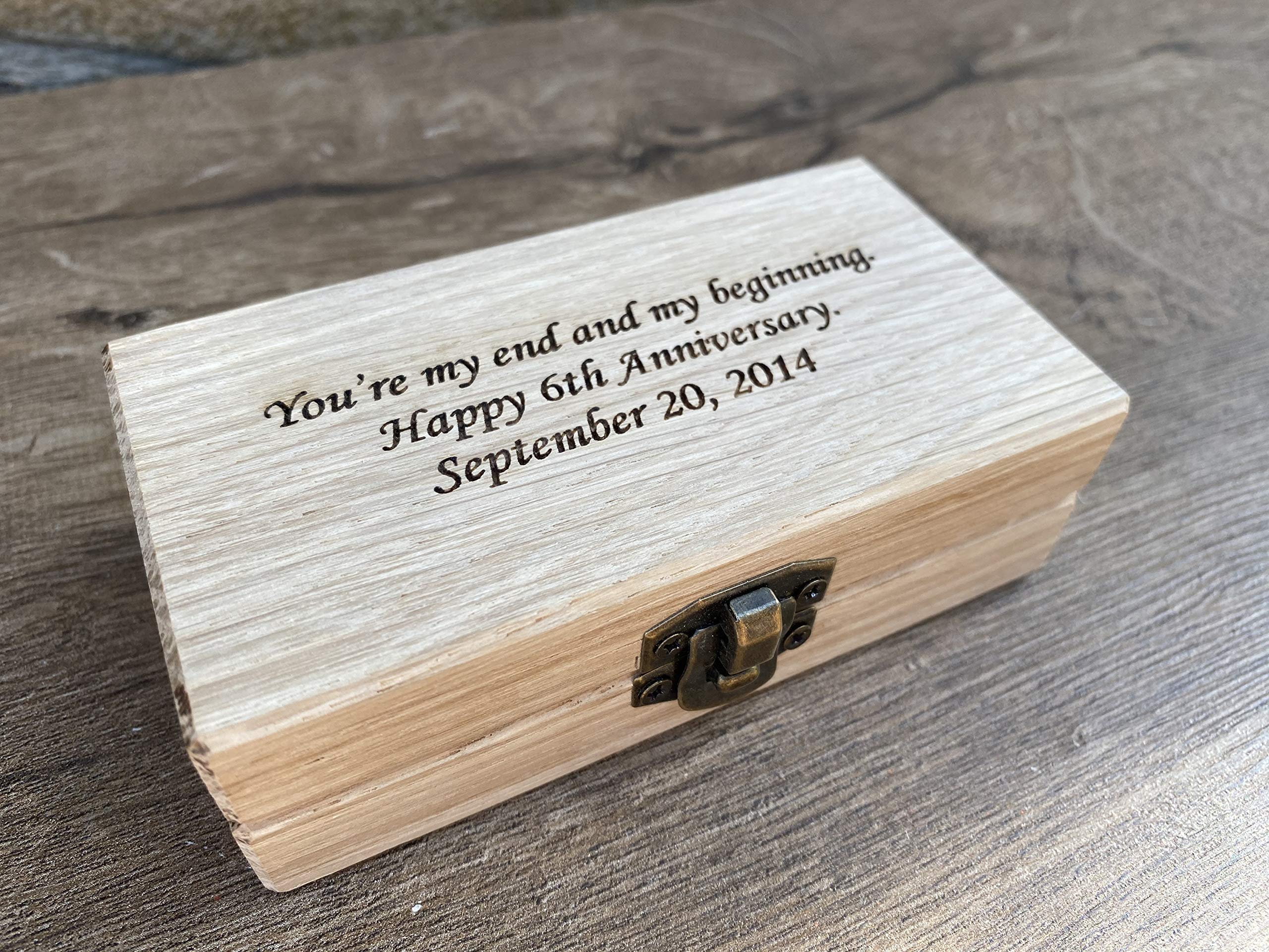 Personalized Iron Dice Set in Gift Box - Unique 6th Anniversary Gift for Couples, Iron Themed Present - Perfect for Tabletop Games, Romantic Celebrations & Special Occasions