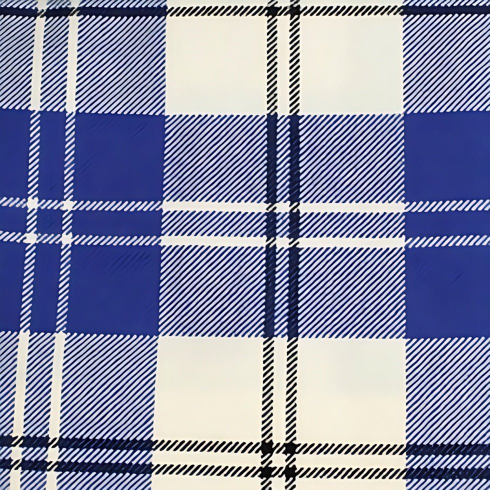 Ailsa Women's Navy Tartan Plaid Dress - Elegant Casual & Office Wear for Fall & Winter