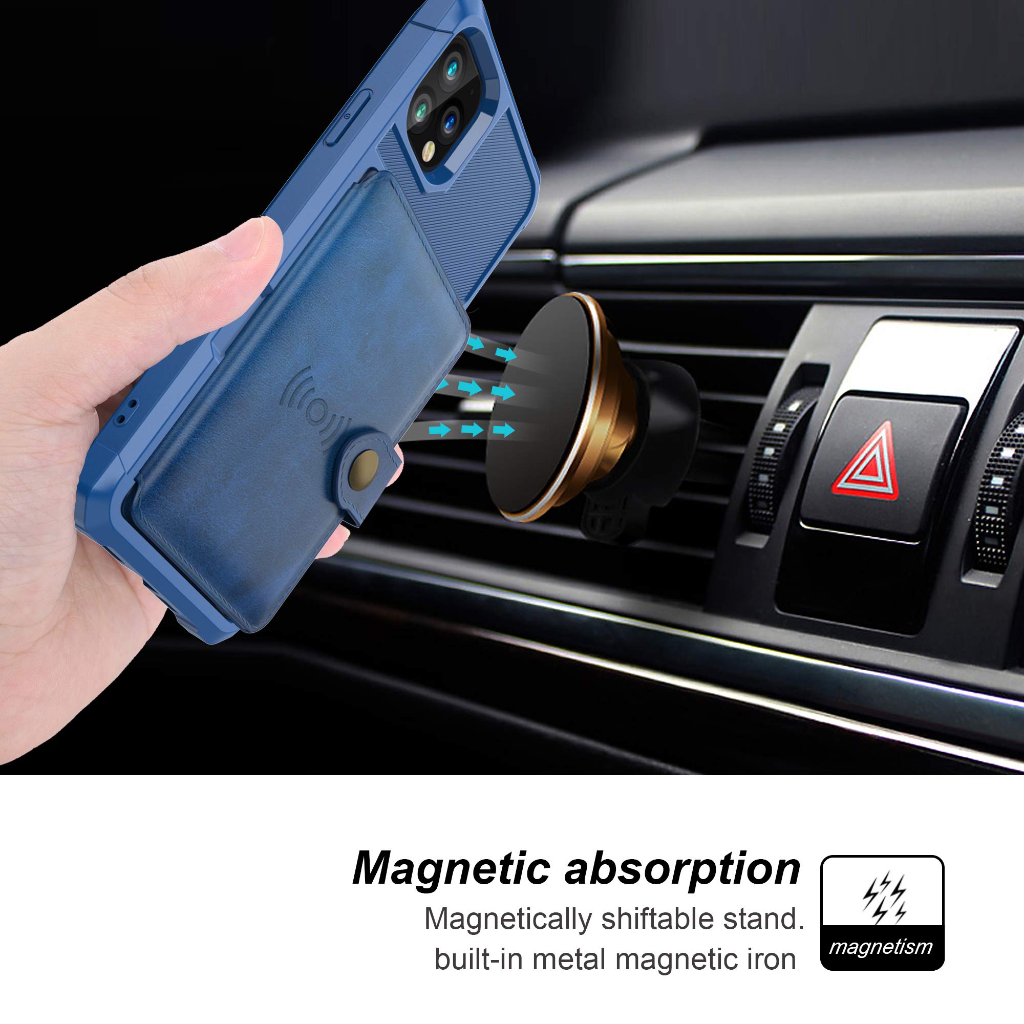 Magnetic Wallet Case for iPhone 12 Pro Max (6.7