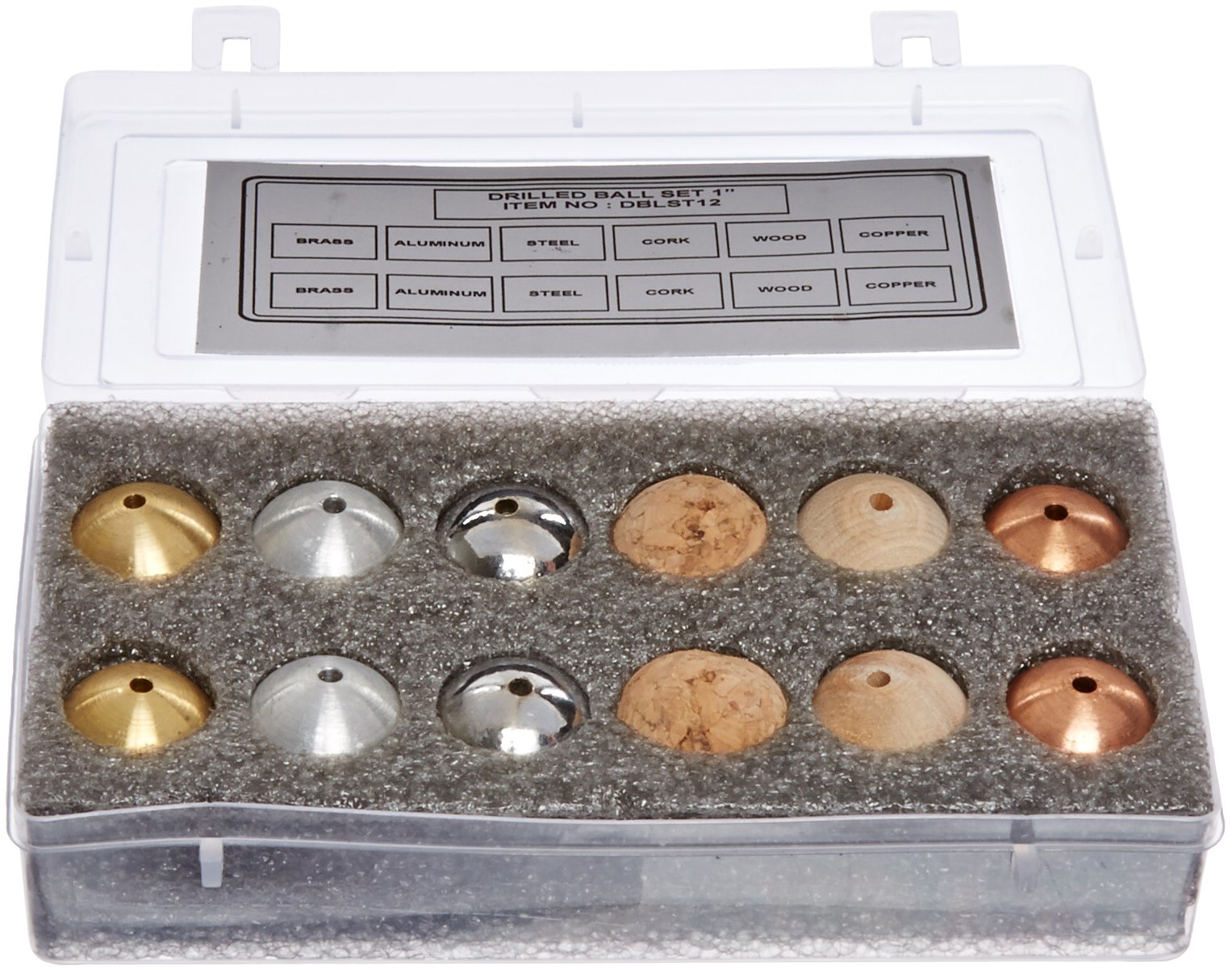 United Scientific DBLST12 Drilled Ball Set - 1