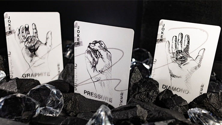Premium Carbon Fiber Playing Cards - Graphite Edition | Durable & Stylish Deck for Poker, Magic Tricks & Card Games
