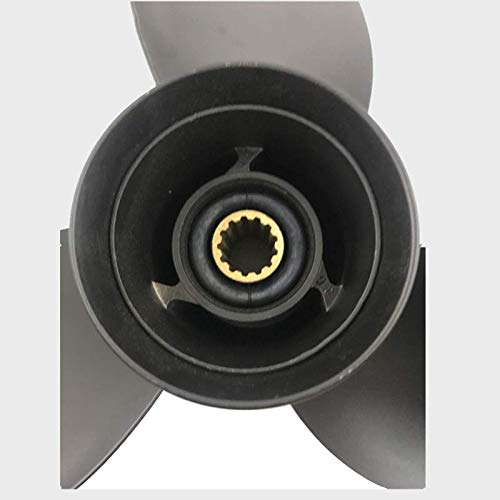 Captain Propeller 13.5x15 for Suzuki Outboard Motors 60HP-140HP (DF60, DT75, DF70, DT90, DT100, DT115, DT140) - 13 Tooth Spline Replacement Part 58100-94500-019 - Perfect for Fishing Boats, Speed Boats & Marine Applications