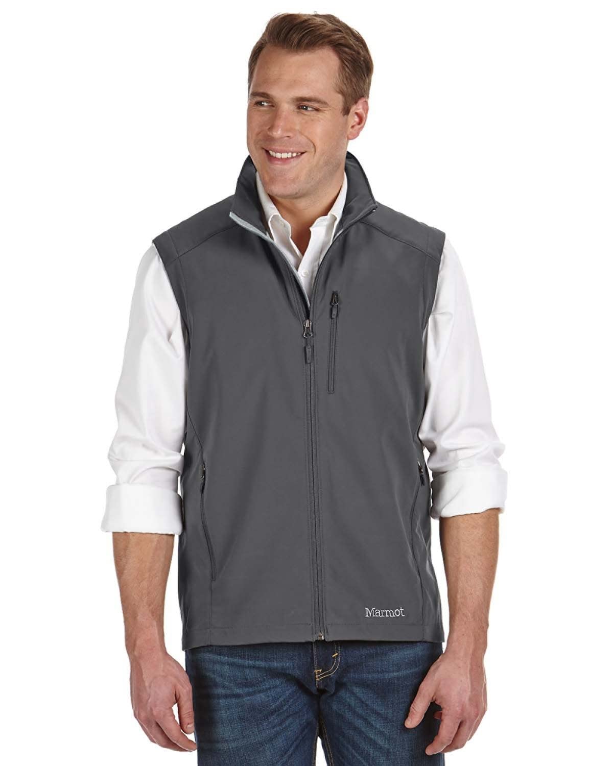 MARMOT Men's Approach Vest - Lightweight Packable Down Vest for Hiking, Camping & Outdoor Adventures | Water-Resistant & Warm Insulated Jacket for Cold Weather