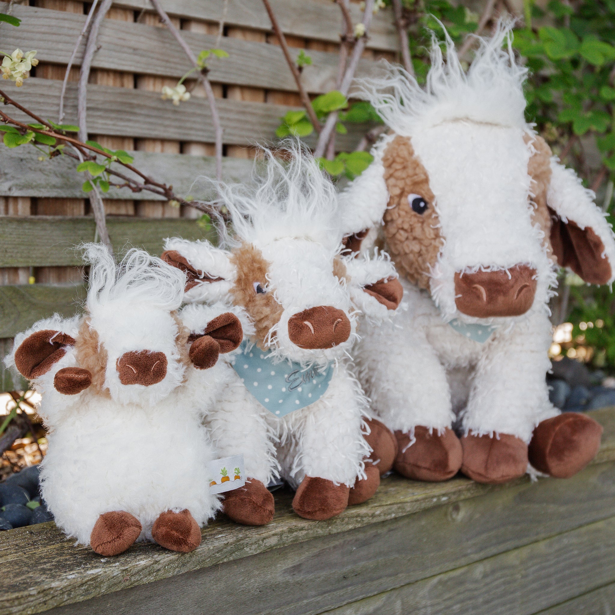 Big Moo Moo the Cow - Plush Stuffed Animal Toy for Kids, Soft Cuddly Nursery Decor, Perfect for Bedtime Comfort & Gift Giving | Ideal for Nursery Rooms, Baby Showers, and Toddler Playtime