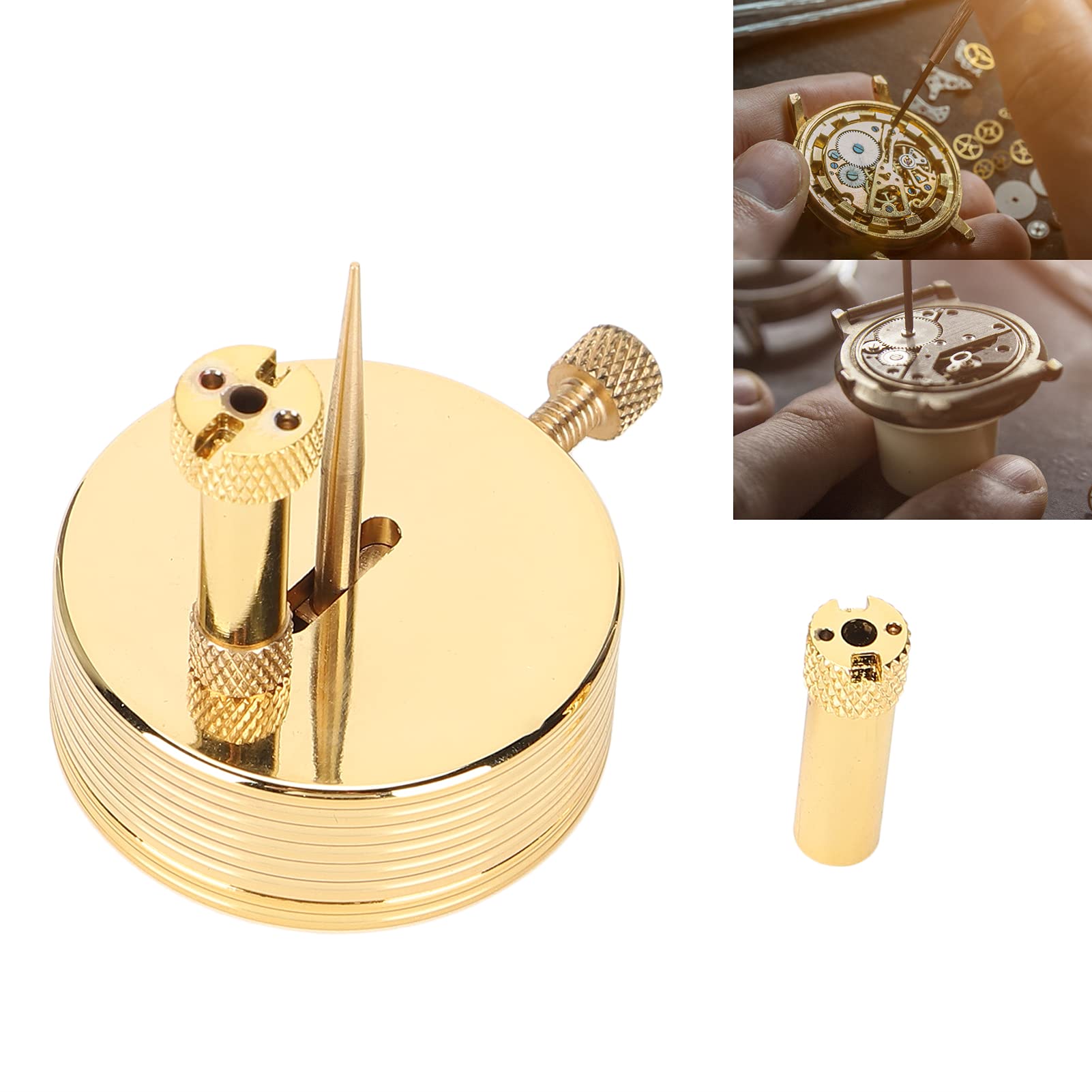Professional Watch Repair Tool Kit - Alloy Watch Balance Holder & Stand with Hairspring Support for Precision Watch Repair | Ideal for Watchmakers, Jewelers & DIY Enthusiasts