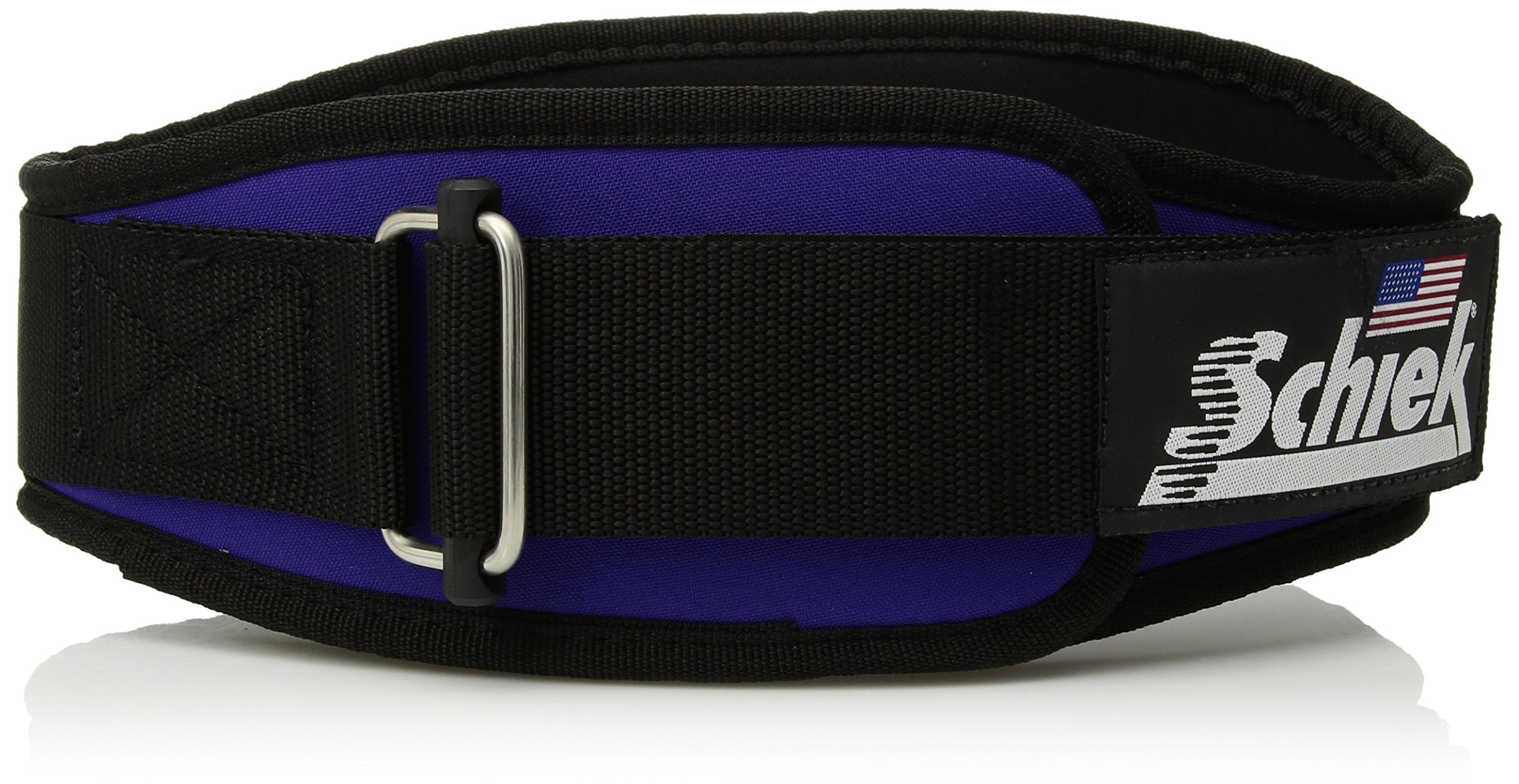 Schiek Sports 2004 Weight Lifting Belt for Men & Women - Premium Neoprene Nylon Gym Belt for Powerlifting, CrossFit & Strength Training - Ideal for Deadlifts, Squats & Olympic Lifting
