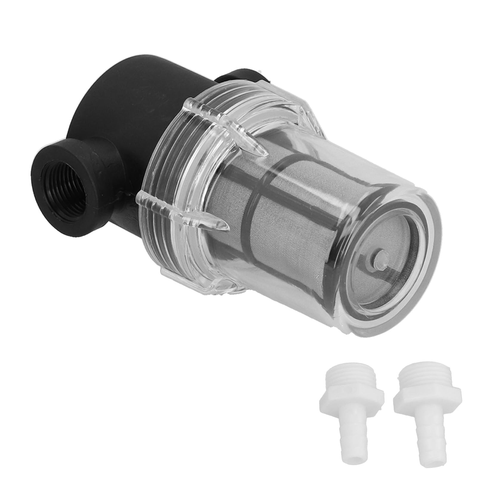 150-100 Mesh Beer Inline Filter - Plastic Water & Beer Filtration System for Home Brewing, Dry Hopped & Large Batch Beers | Perfect for Craft Brewing, Kegging & Home Beer Making