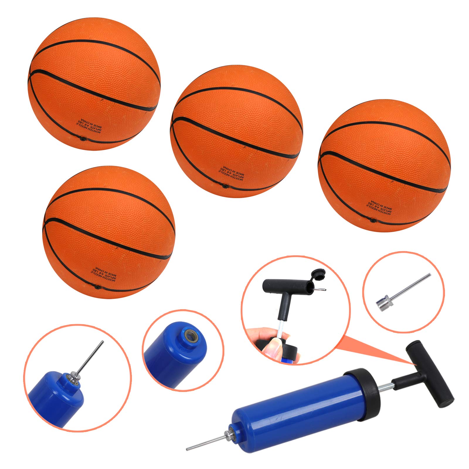 Electronic Dual Shot Basketball Arcade Game - Indoor/Outdoor Foldable Hoop with LED Scoreboard & 4 Balls - Perfect for Home, Family Entertainment Centers & Restaurants | Fun for Parties, Game Rooms & Backyard Play