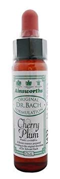 Original Bach Flower Remedy 10ml - Cherry Plum Essence for Emotional Balance | Natural Stress Relief & Anxiety Support | Home, Office & Travel Use