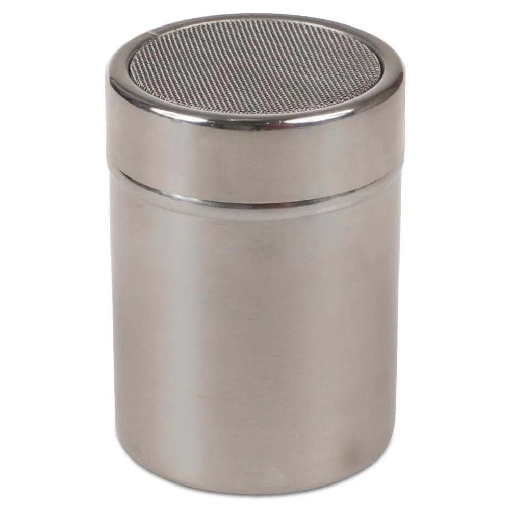 Premium Powdered Sugar Shaker - Stainless Steel Icing Sugar Duster for Baking, Desserts & Coffee - Perfect for Cakes, Cookies, Donuts & Hot Drinks