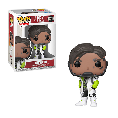 Funko Pop! APEX Legends: Crypto #870 - Exclusive Collectible Vinyl Figure | Perfect for Gaming Fans & Collectors | Great for Display, Gifts, and Gaming Room Decor