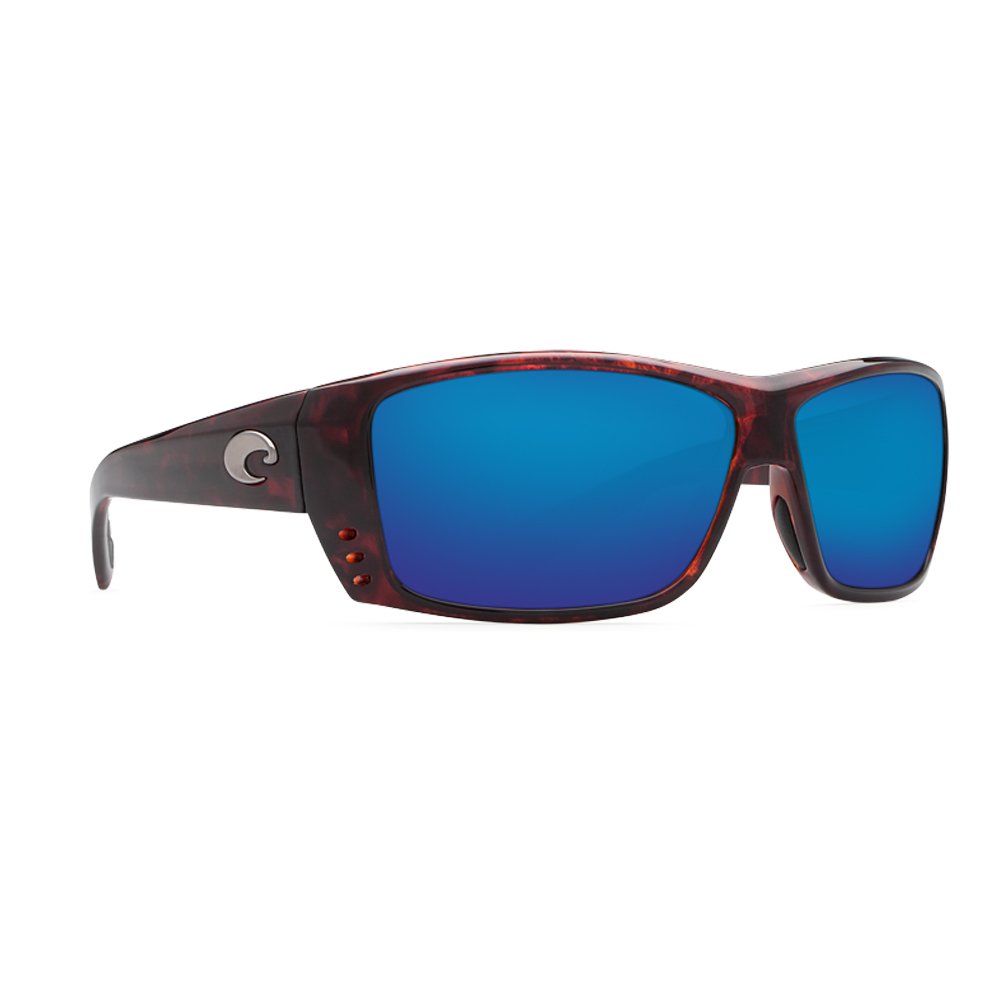 Costa Del Mar Men's Cat Cay Rectangular Polarized Sunglasses - UV Protection for Fishing, Driving & Outdoor Activities