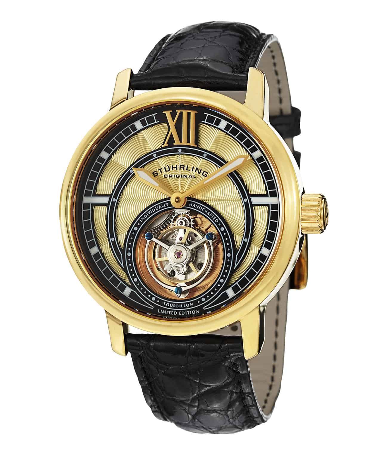 Imperium Tourbillon 396 Hand-Winding 45mm Men's Luxury Watch - Perfect for Business Meetings & Formal Events