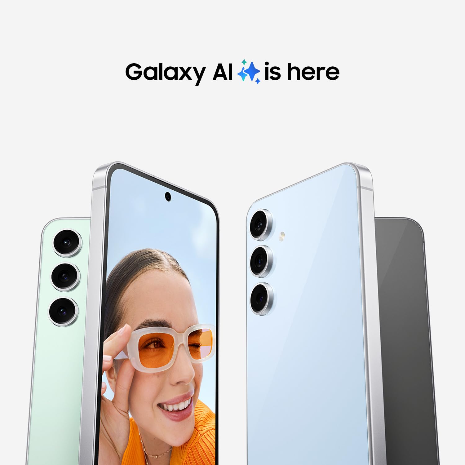 Samsung Galaxy S24 FE AI Smartphone Unlocked | Android Phone with 8GB RAM 128GB Storage | 50MP Camera & Long Battery Life | Blue | 36-Month Warranty [Amazon Exclusive] - Perfect for Photography, Gaming & Business Use