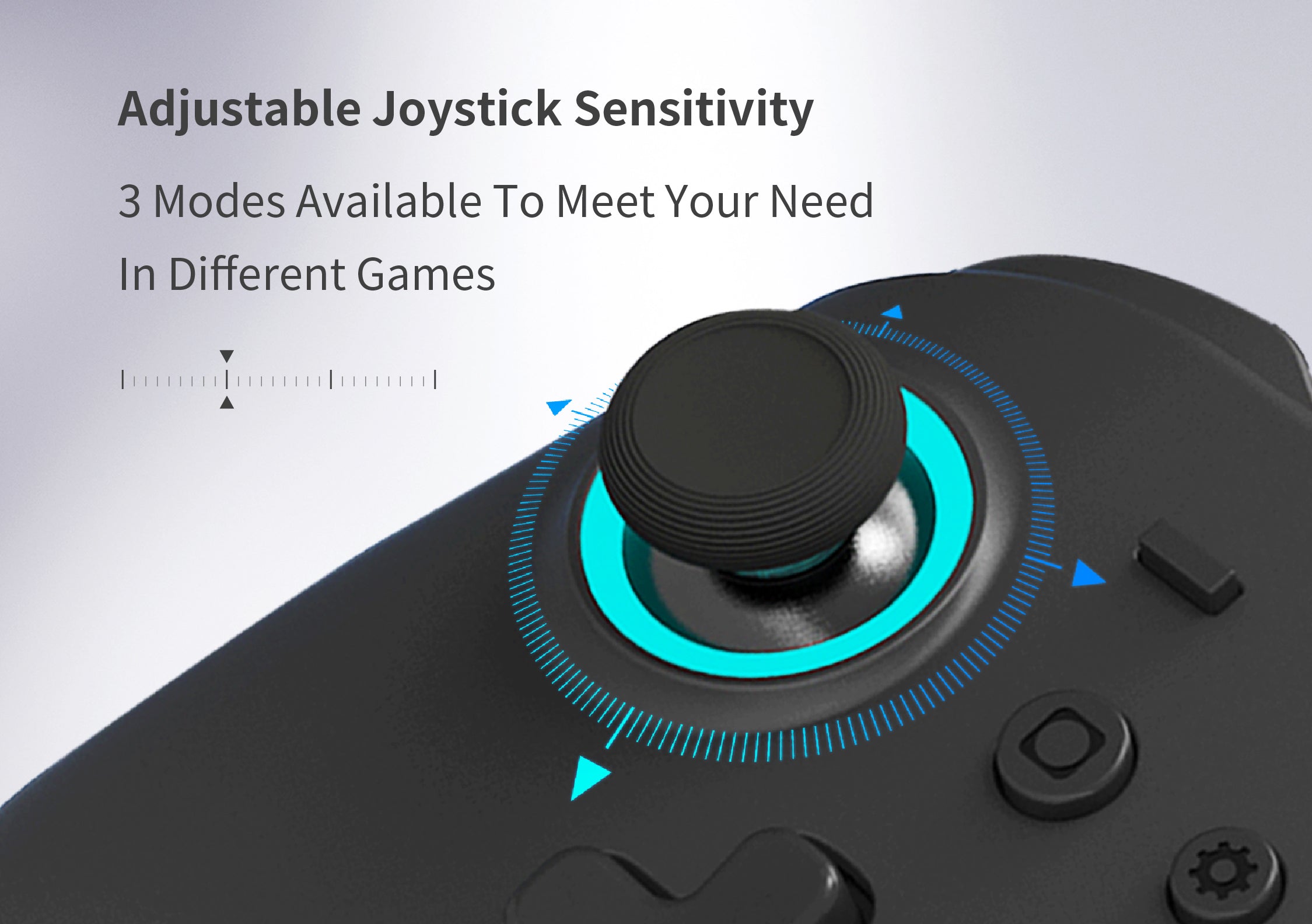 GuliKit KK 3 Max Wireless Bluetooth Game Controller for Nintendo Switch, PC, Android, Mac OS, iOS - Ergonomic Design with Hall Effect Joystick (Black) - Perfect for Gaming, Streaming & Multi-Platform Play