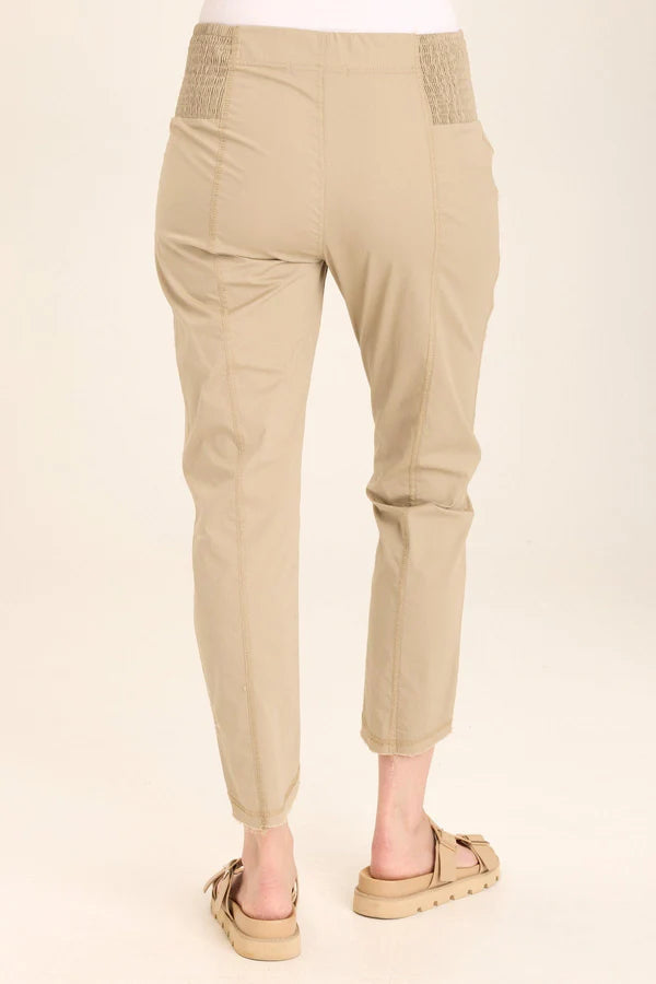 Acker Slim Pant Linwood Sands Pigment - Stylish & Comfortable Men's Dress Pants for Office, Business & Formal Occasions