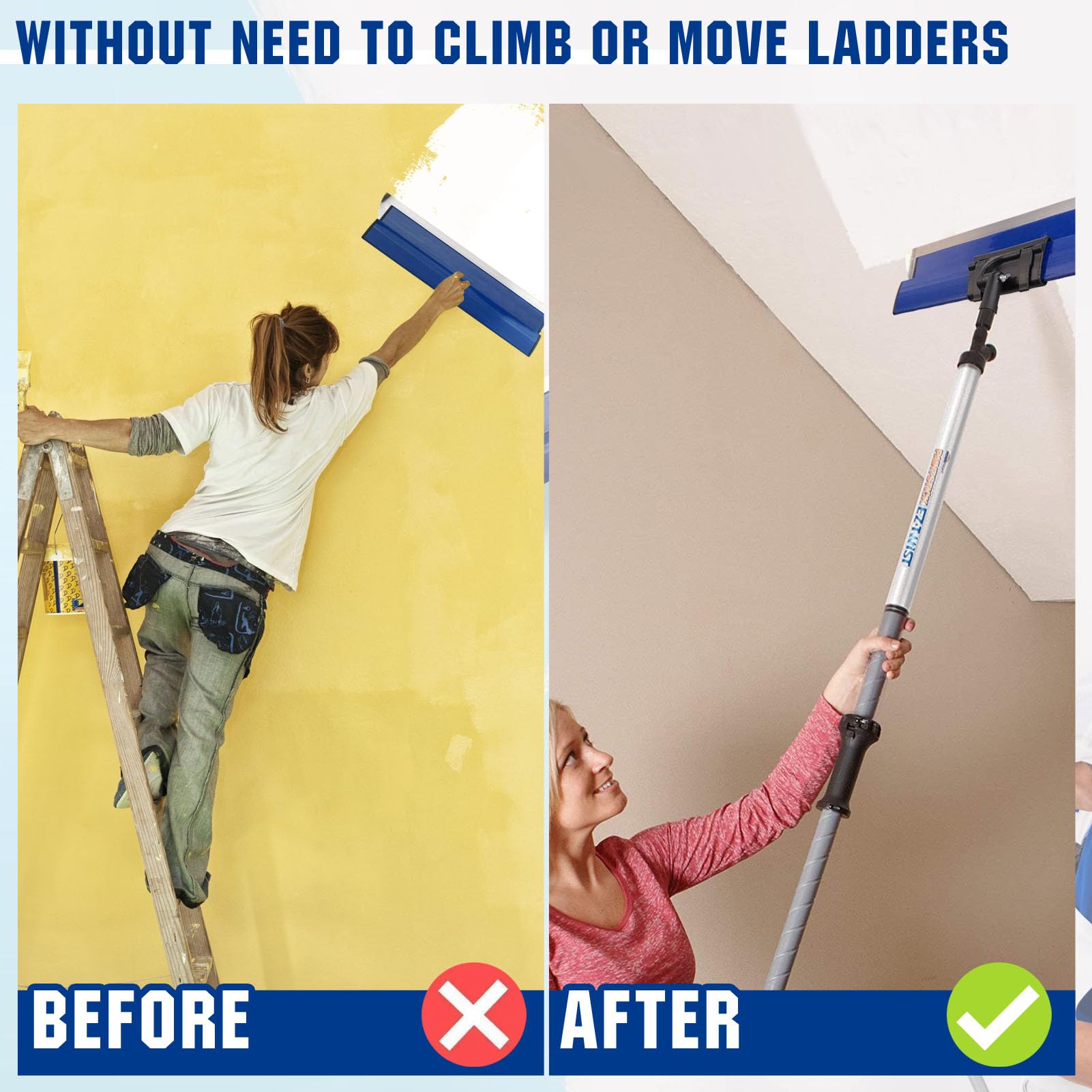 Premium 180° Adjustable Blade Handle Bracket Tool - Compatible with ProSkim Blade Drywall Tool | Perfect for Drywall Installation, Skimming & Plastering Projects
