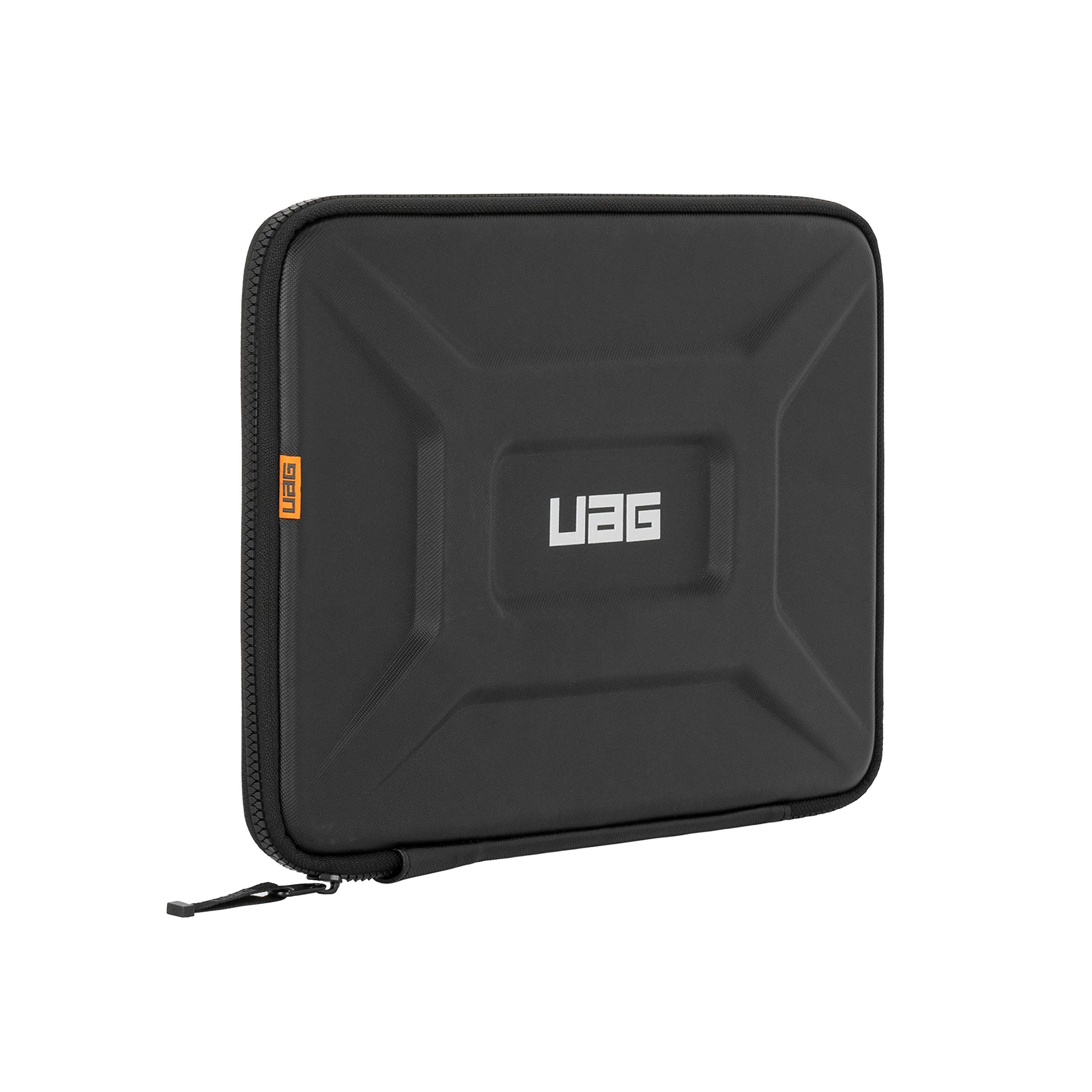 URBAN ARMOR GEAR UAG Small Sleeve for 8-11-inch Devices - Rugged Tactile Grip, Weatherproof Protective Case for Laptop/Tablet - Slim & Secure Design in Black - Perfect for Travel, School & Office Use