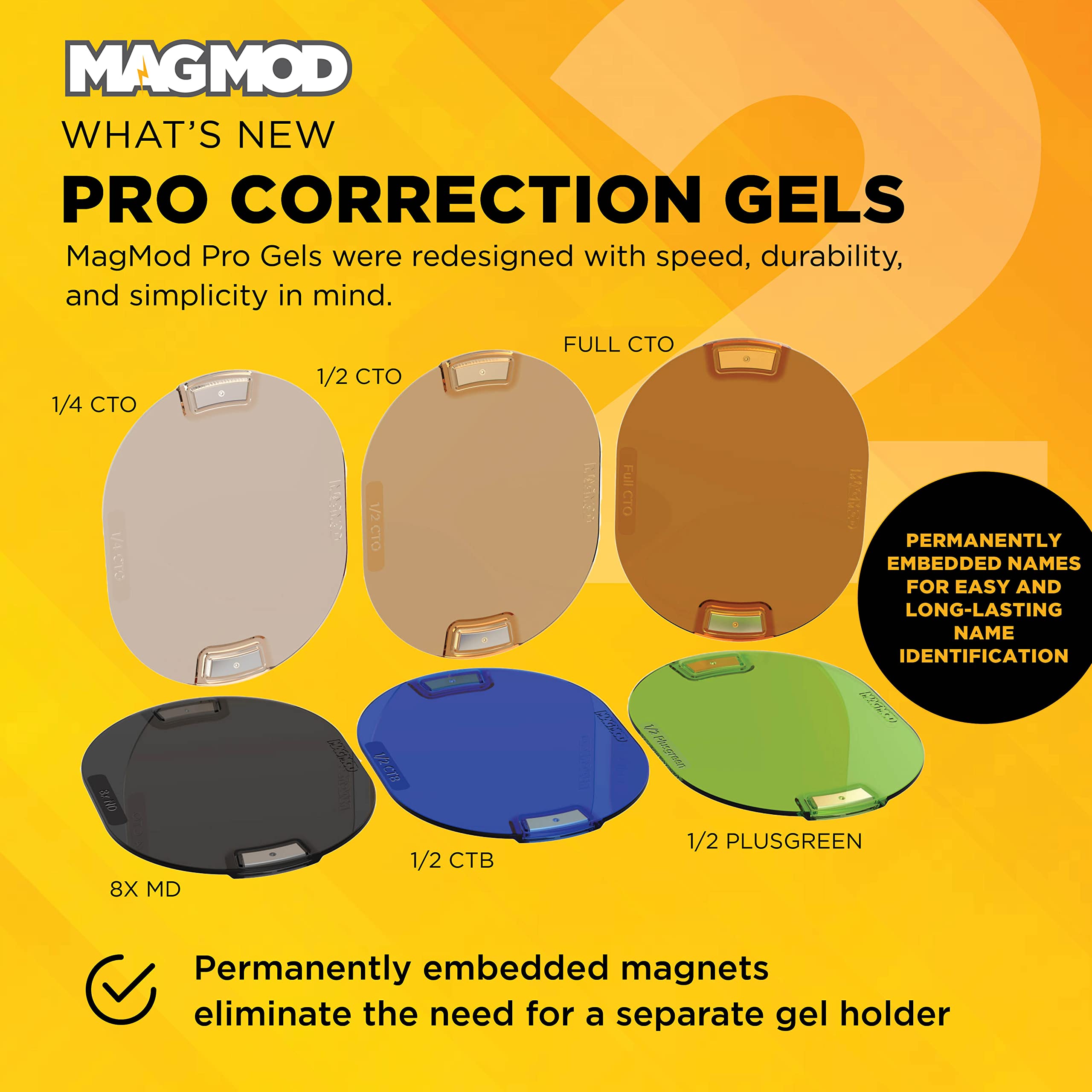 MagMod Professional Flash Kit 2 - Photography Lighting Diffuser Set with Magnetic Attachments | Lightweight Flash Modifiers for Superior Light Control | Perfect for Studio, Portrait & Event Photography