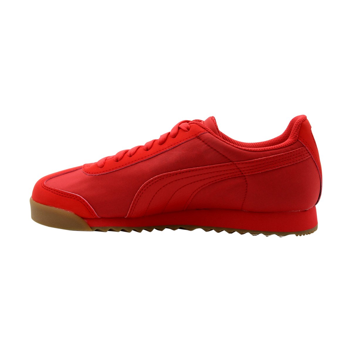 PUMA Kids Basic Roma Red Sneakers - Lightweight Comfortable Running Shoes for Boys & Girls - Perfect for School, Sports & Everyday Wear
