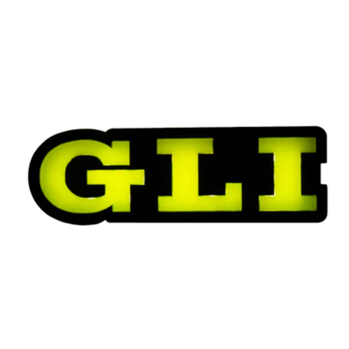 GLI Illuminated Multicolor Flow LED Badge - Custom Light Up Logo Badge for Events, Parties & Nightlife | Rechargeable & Durable LED Accessory for Clubs, Raves & Concerts