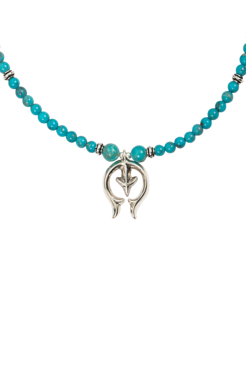 Paige Wallace Naja Turquoise Necklace - Handmade Sterling Silver Jewelry for Women, Boho Chic Southwest Style | Perfect for Festivals, Weddings & Everyday Wear