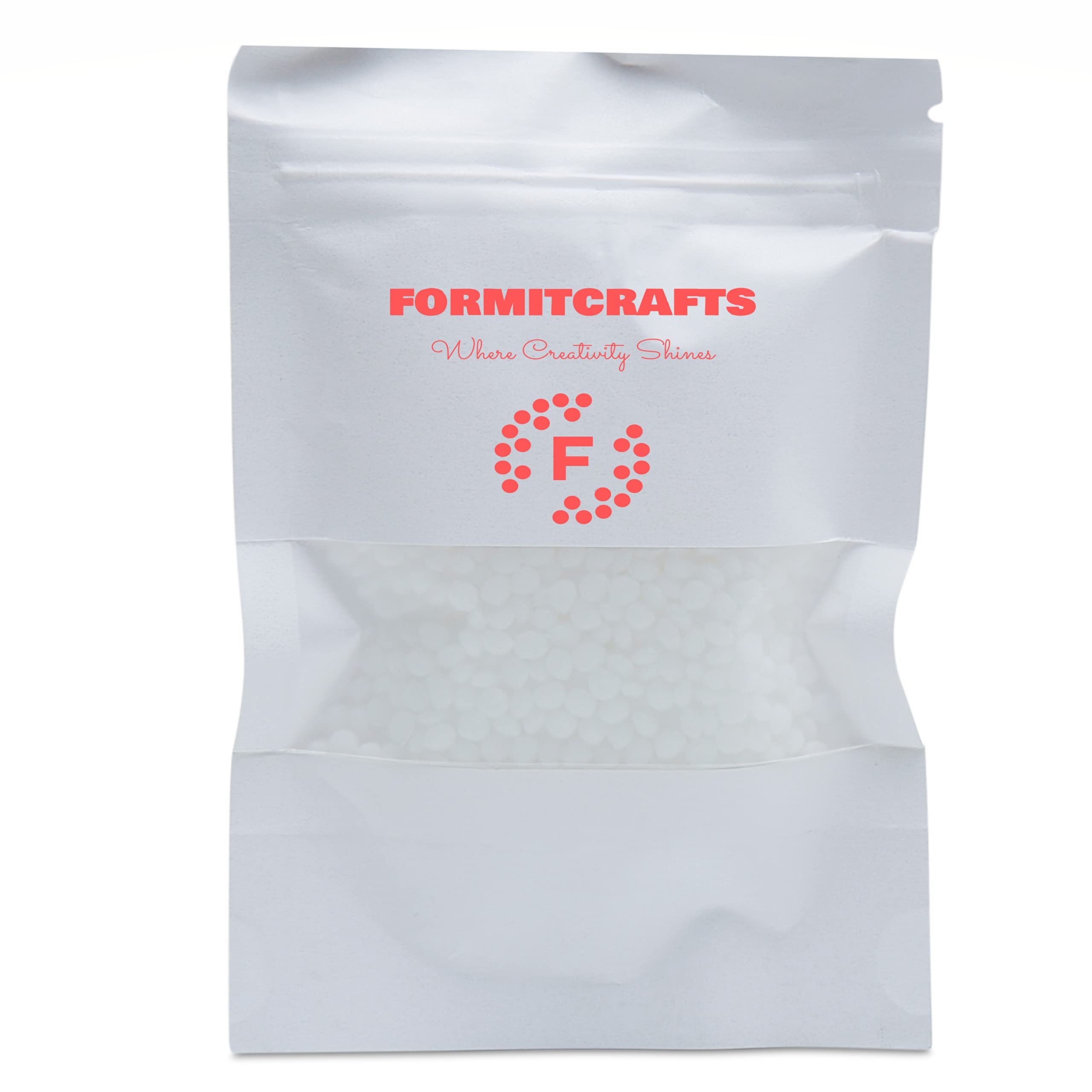 Thermoplastic Beads Pellets - 25g Polymorph Moldable Plastic for DIY Crafts, Jewelry Making & Dental Applications (Made in Spain) | Perfect for Teeth Guards, 3D Modeling & Creative Projects