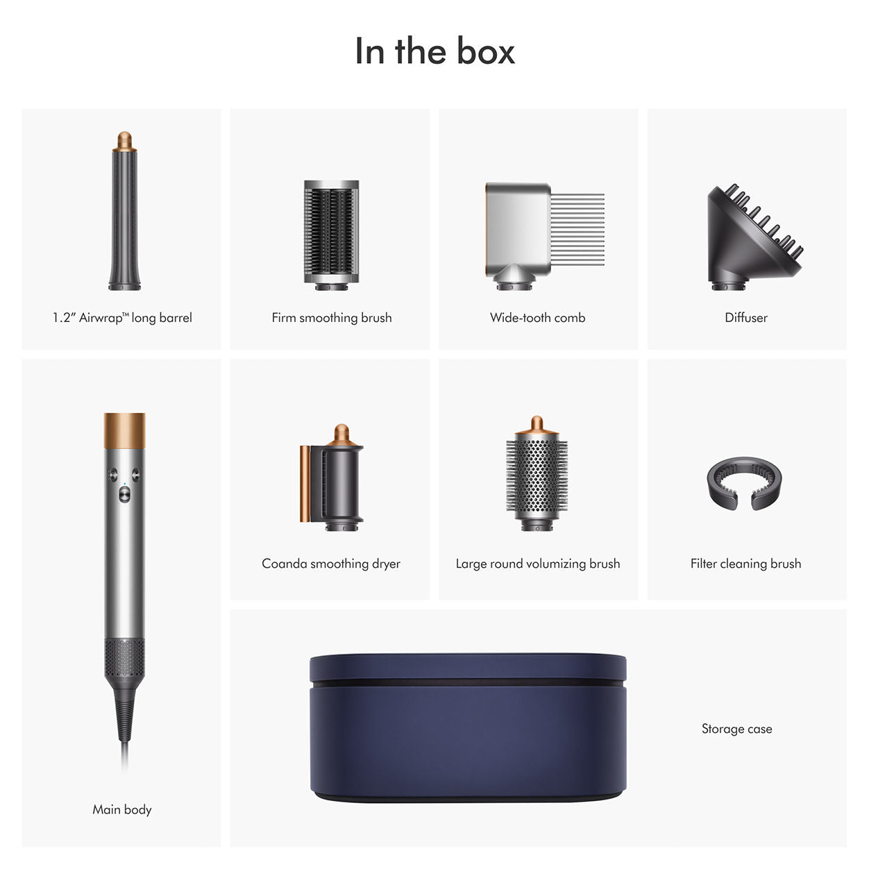 Dyson Airwrap Multi-Styler Complete Long Diffuser for Curly & Coily Hair - Salon-Quality Styling at Home for Bouncy Curls & Defined Coils