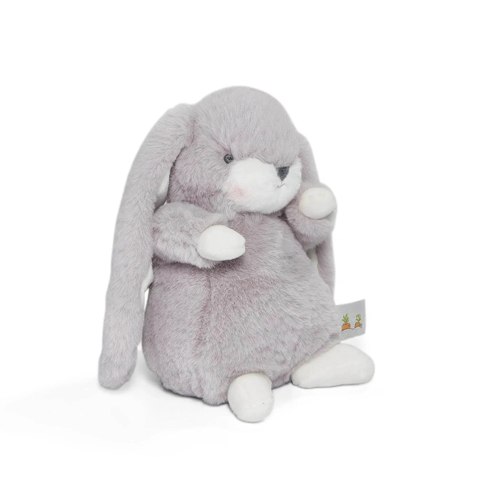 Tiny Nibble Bunny Plush Toy - Soft Lilac Marble Stuffed Animal for Kids | Perfect for Cuddling, Nursery Decor & Gift Giving