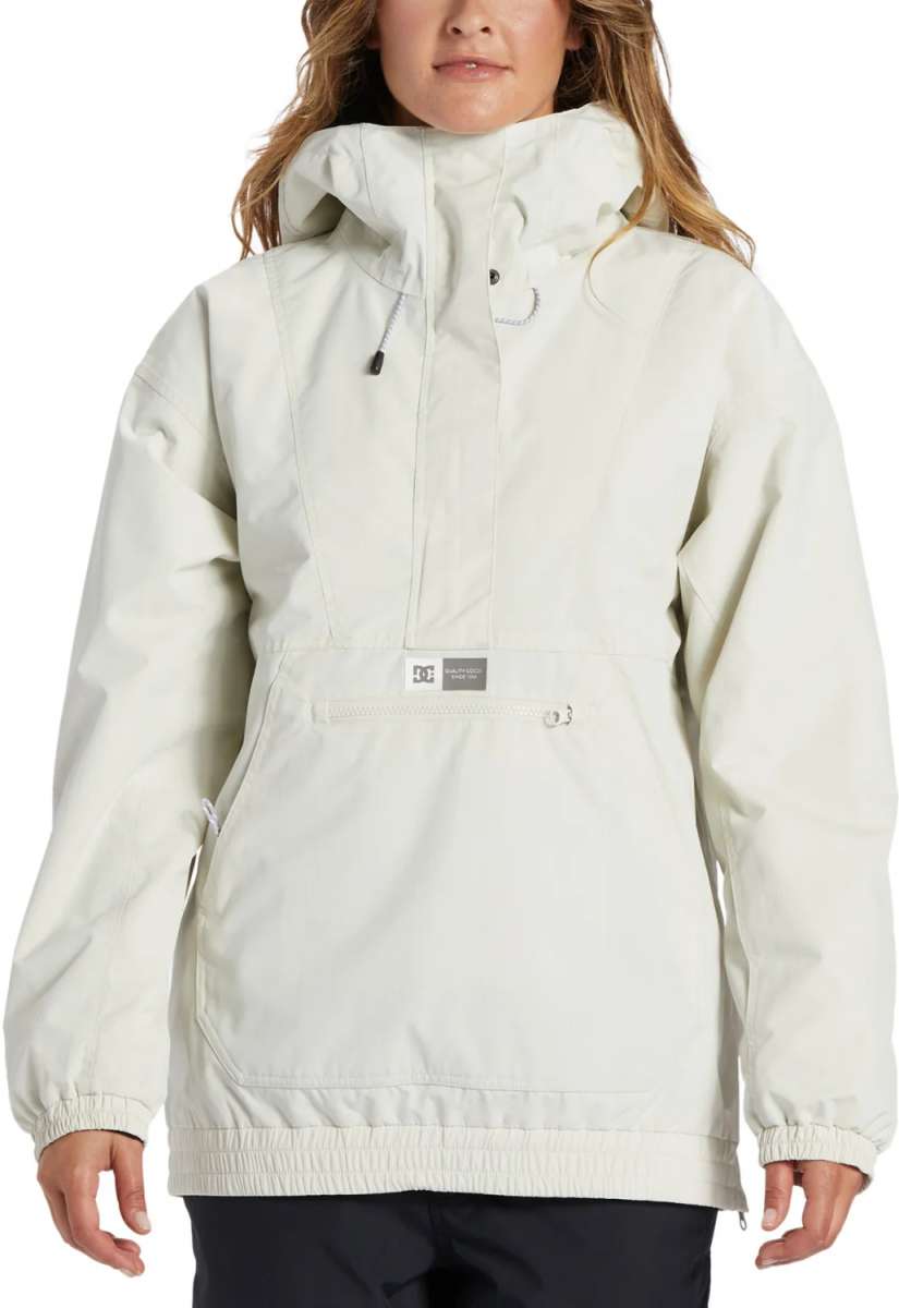 DC Women's Chalet Insulated Anorak Jacket 2024 - Waterproof Winter Coat with Hood, Warm Puffer Jacket for Skiing, Snowboarding & Outdoor Activities